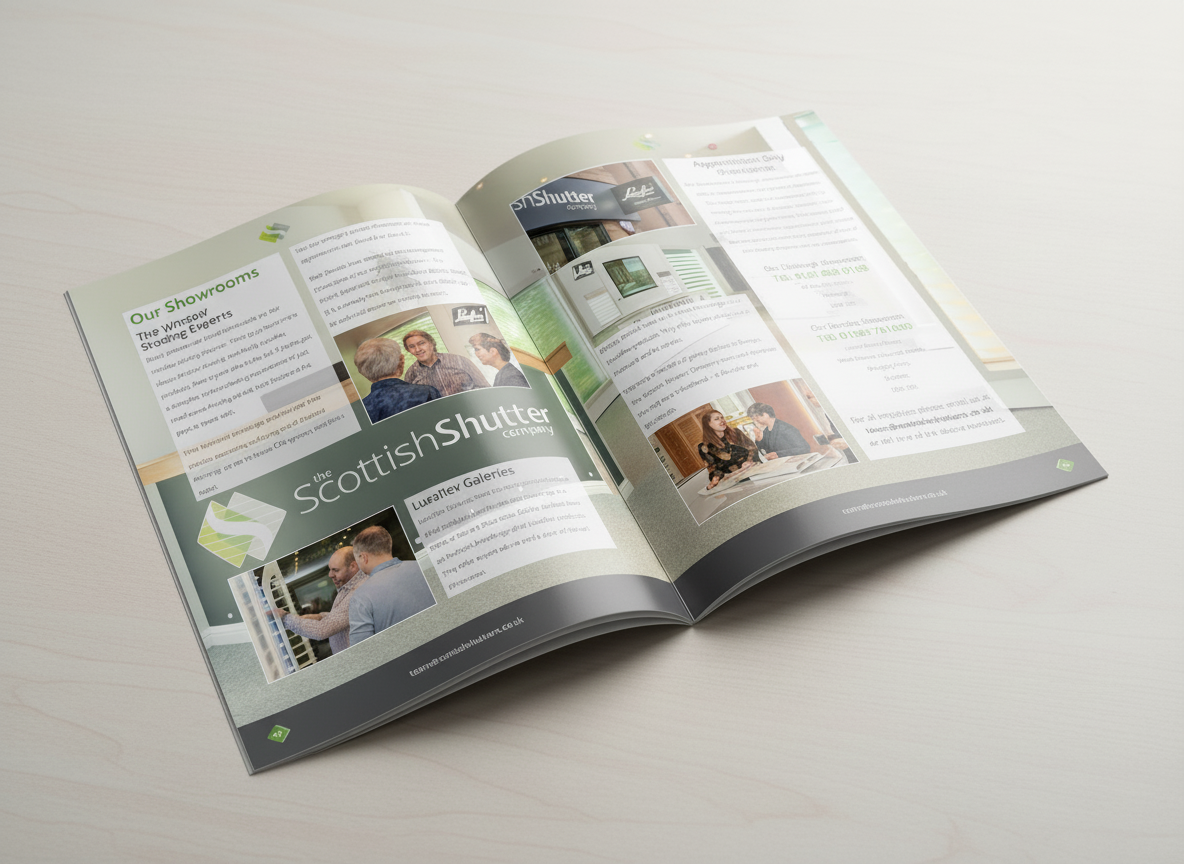 The Scottish Shutter Company 52-page brochure