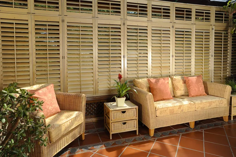 Conservatory Wood Shutters 2