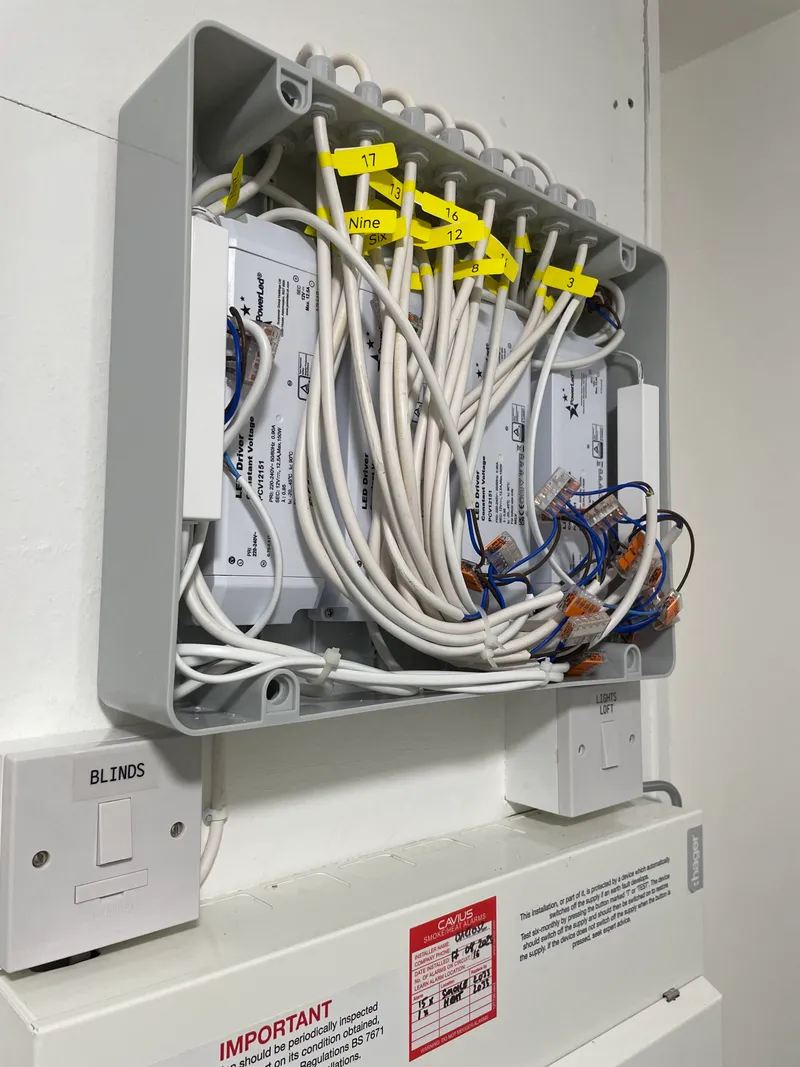 The Scottish Shutter Company Motorised Blinds Power Distribution Box 2