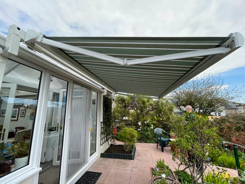 motorised awning
