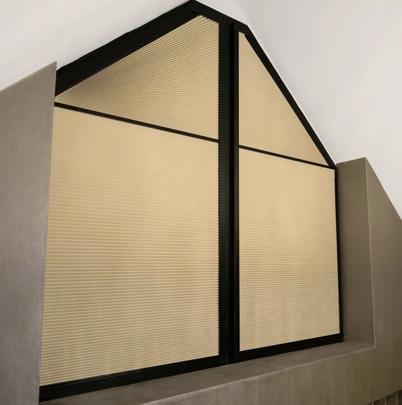 Sona Motorised Cellular 25mm Gable Blind