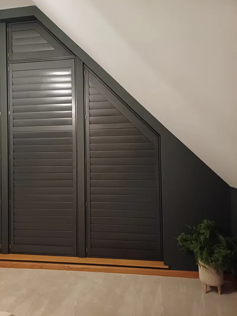 Shaped Gable Shutters -Self-Installed by our clients on Orkney 4