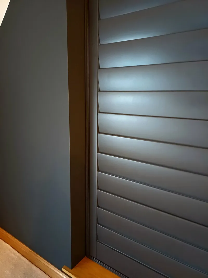 Shaped Gable Shutters -Self-Installed by our clients on Orkney 2