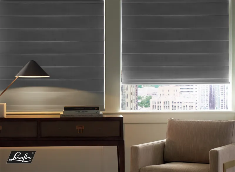 Luxaflex Pirouette room darkening blinds