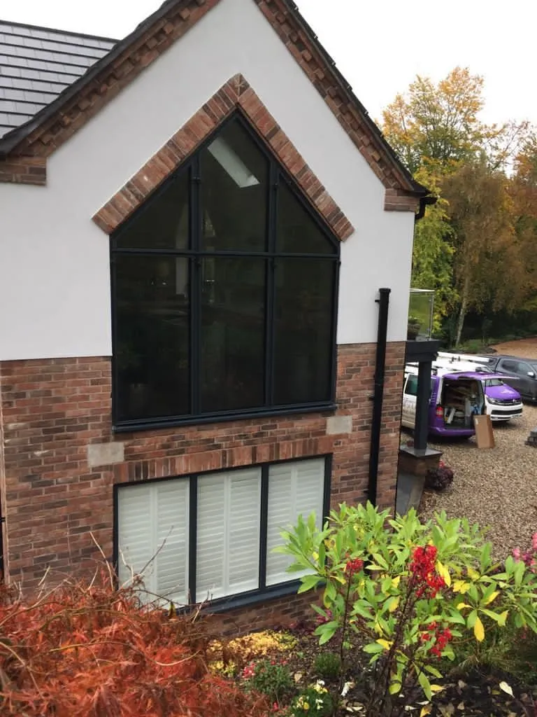 Shapes with tracks and clamps