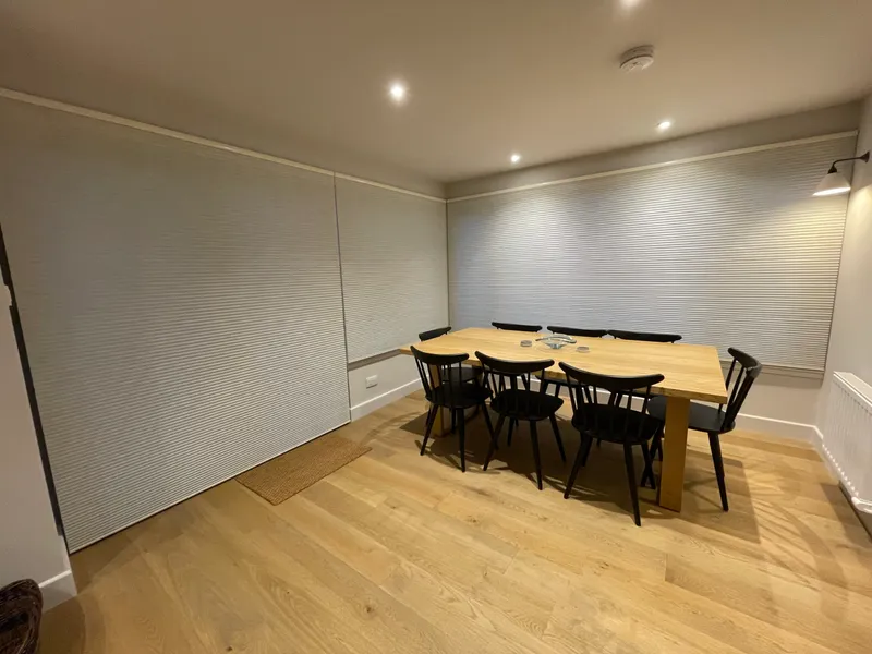 Motorised Duette Blinds 1 - Dumfries by The Scottish Shutter Company