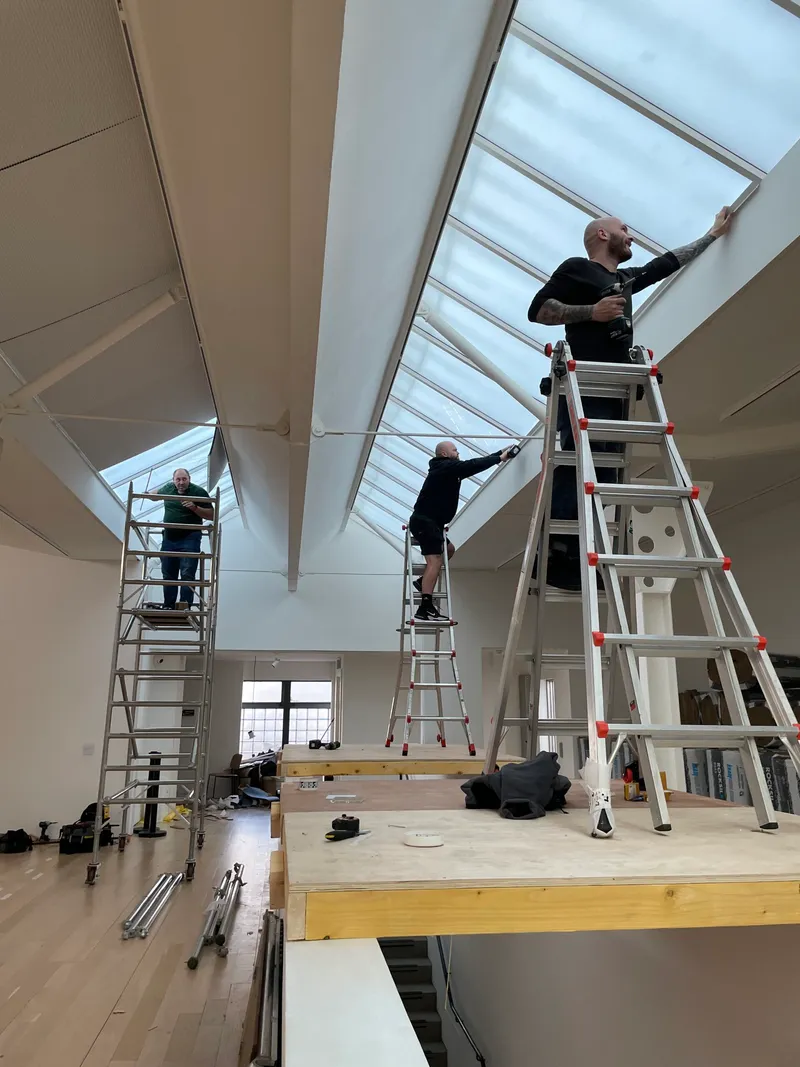 The Fruitmarket Gallery Edinburgh - Parma Dimout Blinds 11