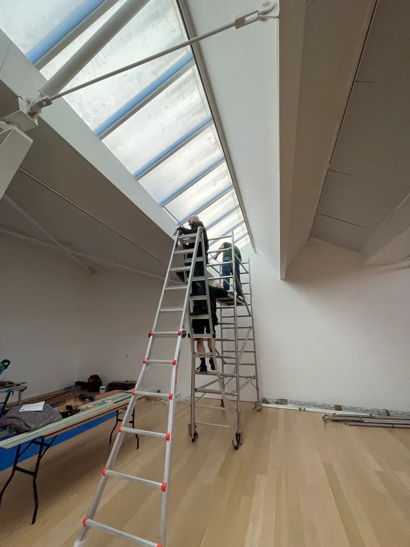 The Fruitmarket Gallery Edinburgh - Parma Dimout Blinds 9