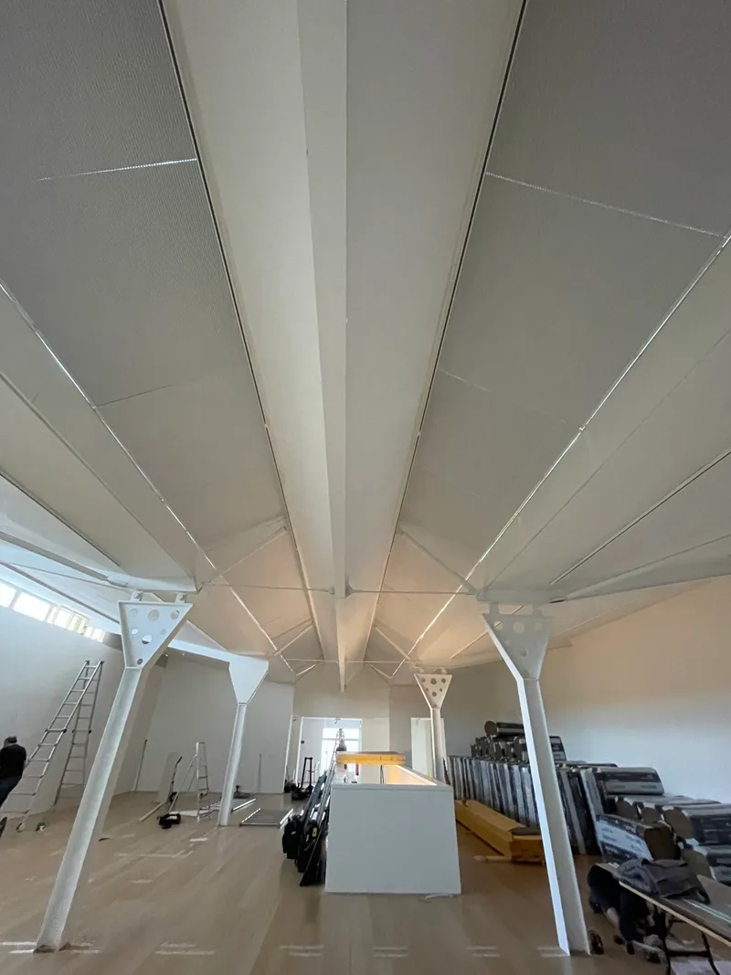 The Fruitmarket Gallery Edinburgh - Parma Dimout Blinds 1