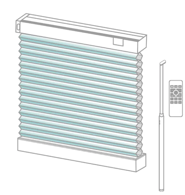 Parma Honeycomb Blind - SmartLift Motorised Battery