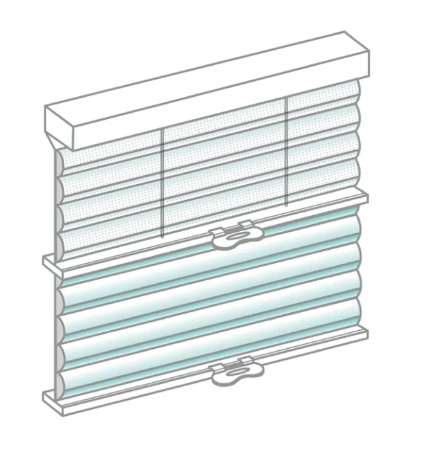 Parma Honeycomb Blind - SmartLift Day & Night (25mm & 45mm pleat)