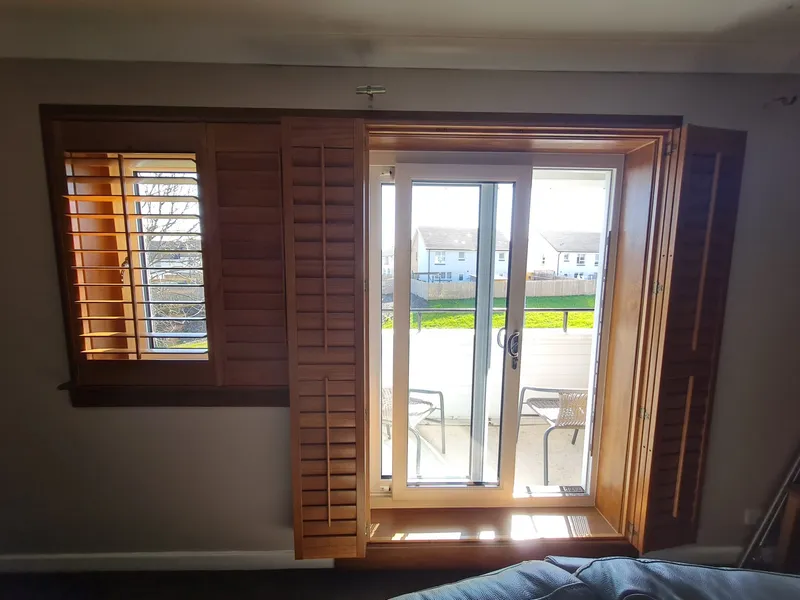 Shutters for Sliding Glass Doors
