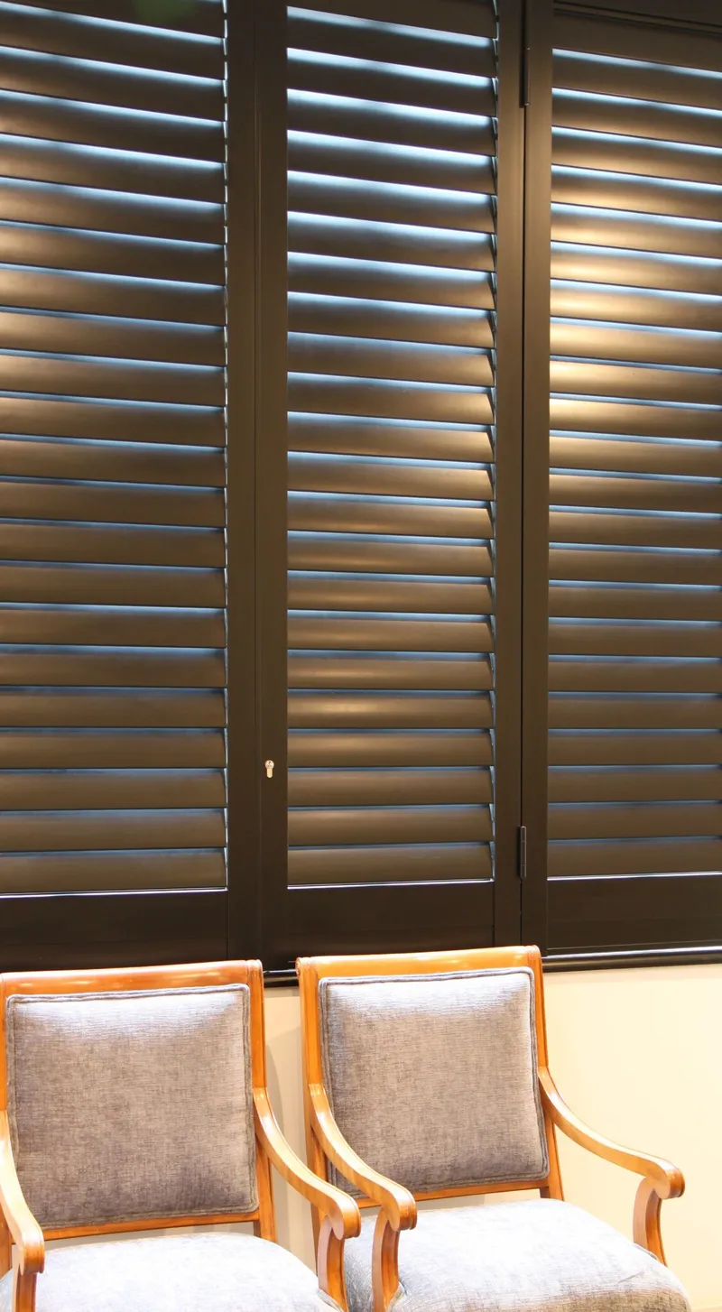 S-CRAFT Aluminium Shutters – Charcoal 2