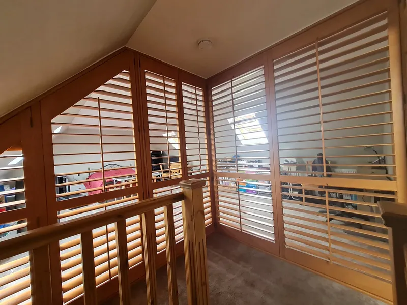 Shutters used as a Room Divider - The Scottish Shutter Company
