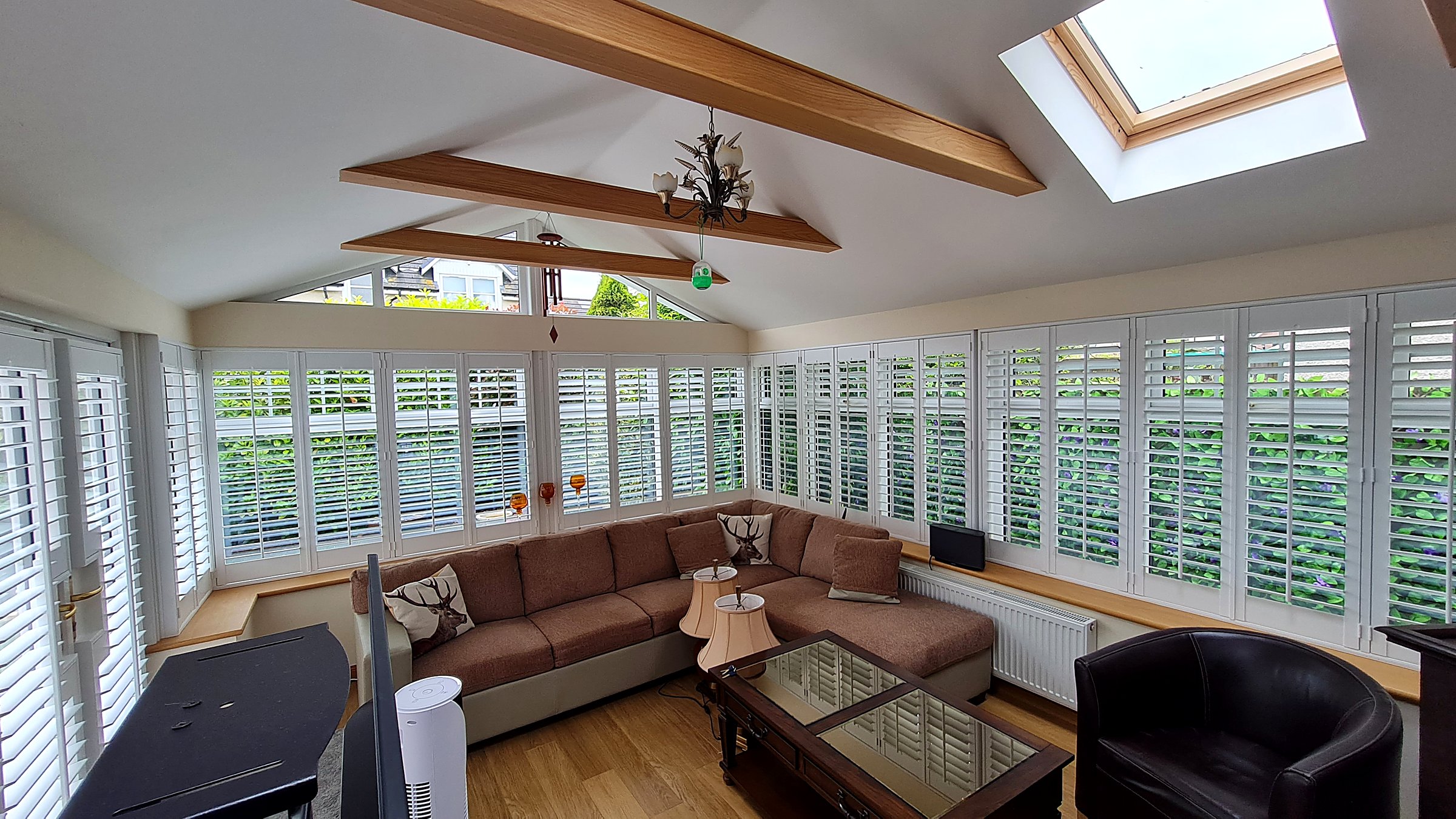 Conservatory shutters