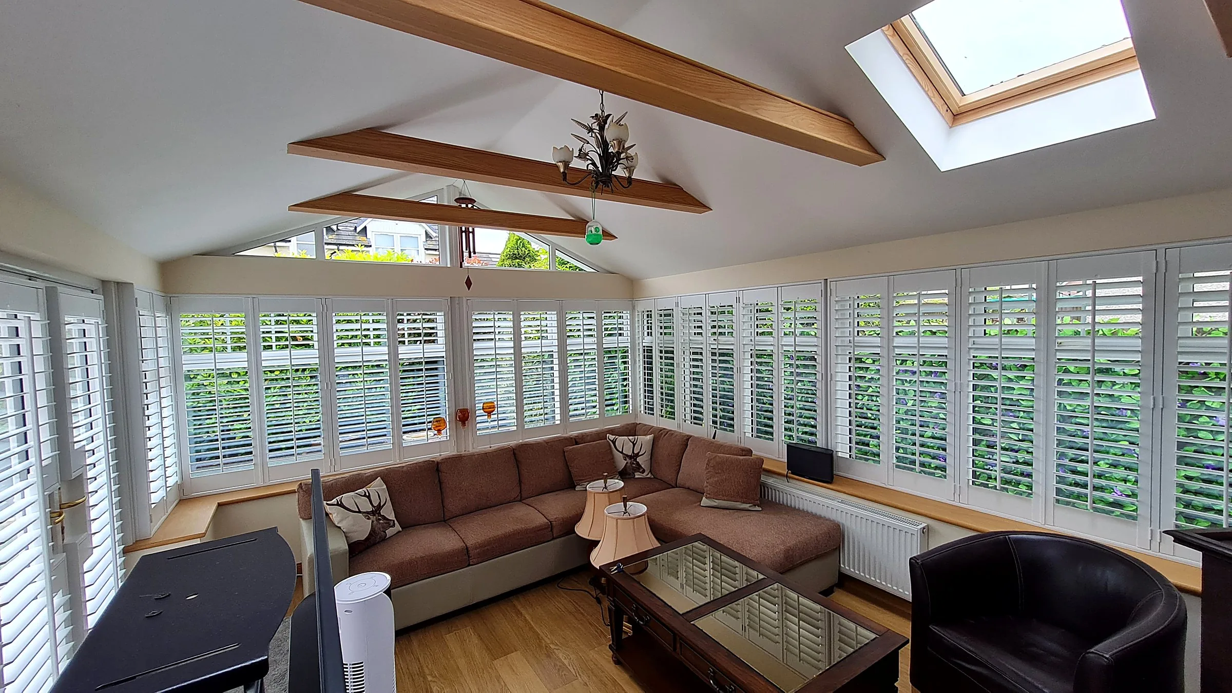 Conservatory shutters