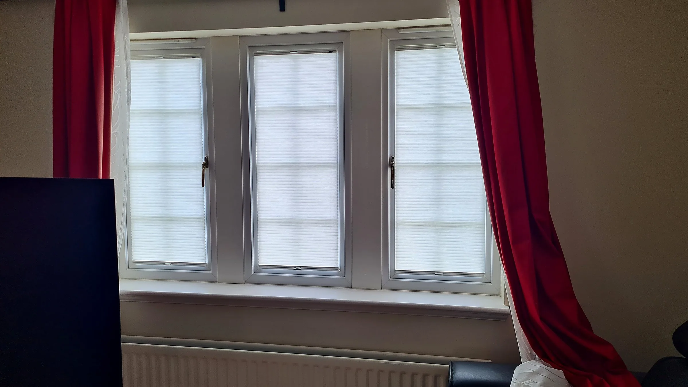 TruFit blinds on bedroom windows